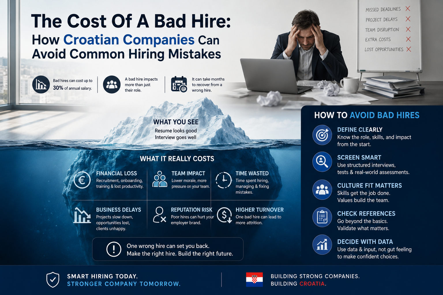 The Cost Of A Bad Hire: How Croatian Companies Can Avoid Common Hiring Mistakes