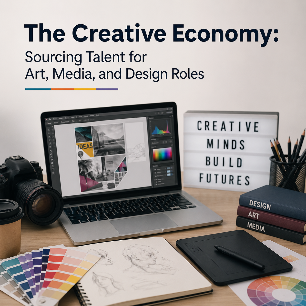 The Creative Economy: Sourcing Talent for Art, Media, and Design Roles